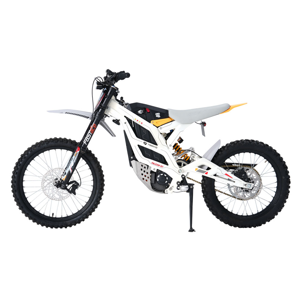 moto tout-terrain électrique 79BIKE Falcon GT 2026, 16,8 kW, couple de 610 N·m, 72 V, 40 Ah, autonomie de 120 km