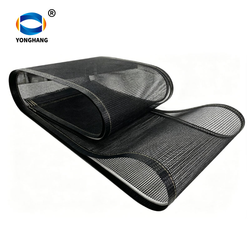 black anti-static PTFE conveyor mesh belt