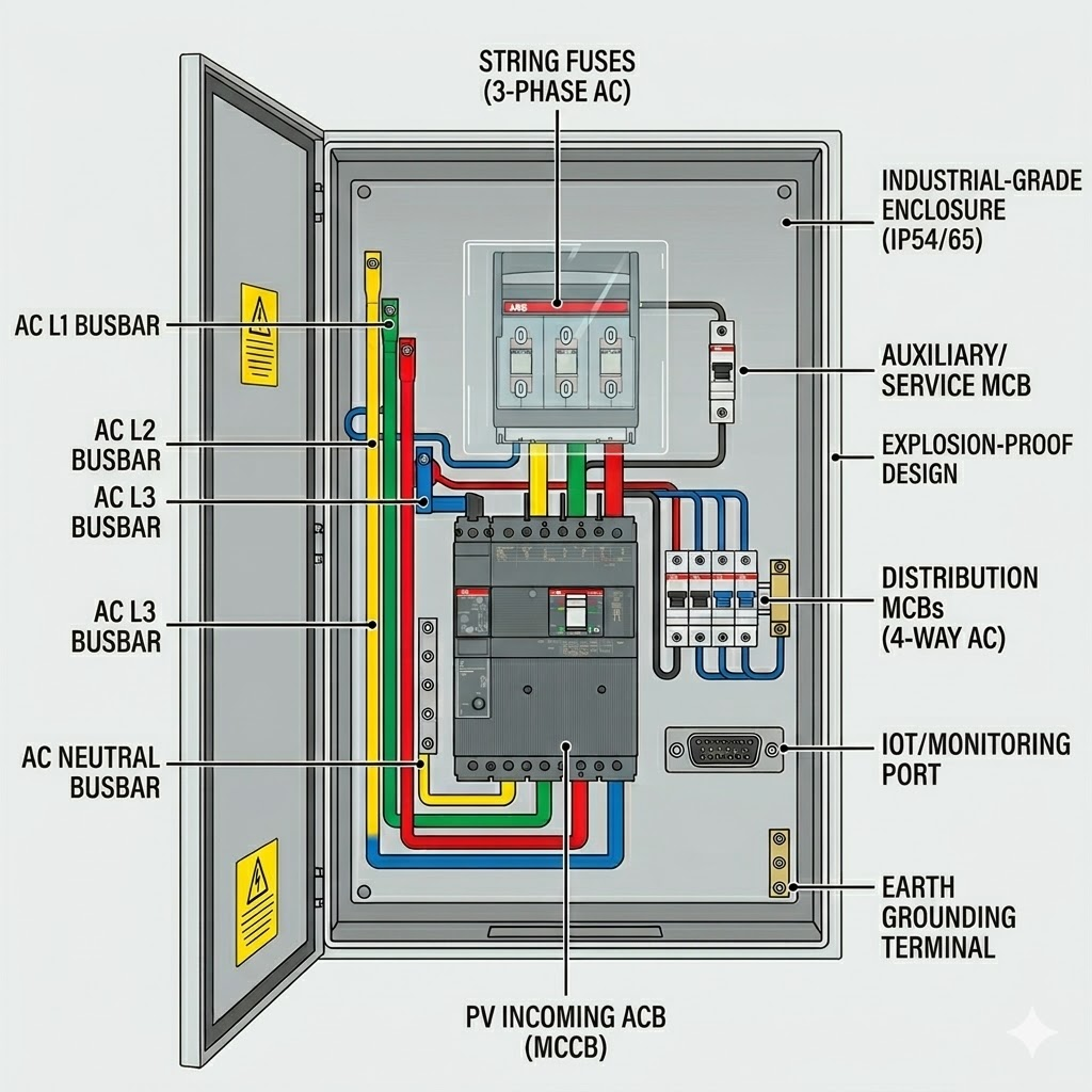 PV Dedicated Low Voltage Power Distribution Cabinet