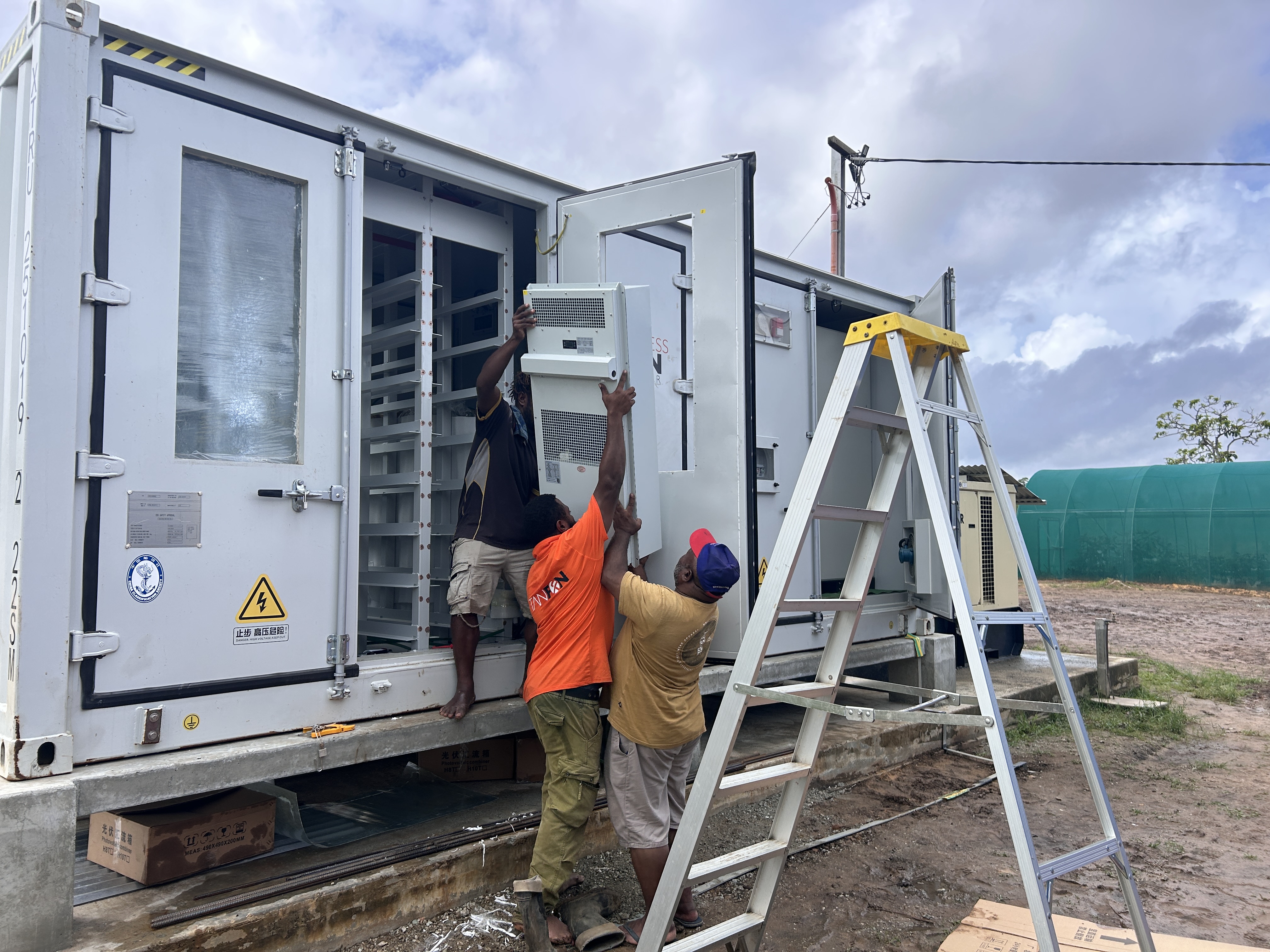 500kW Off-Grid Solar Energy Storage System for Farm in Papua New Guinea
