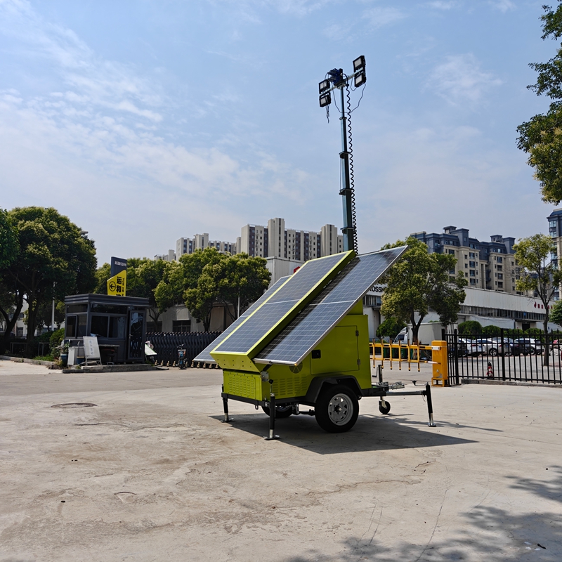 Storike 4TNVE600 Mobile Solar Light Tower: The Ultimate Zero-Emission Lighting Solution