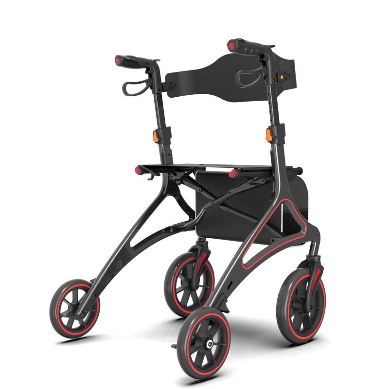 BC-WA03 New Design Lightweight Foldable Carbon Fiber Walker(OEM/ODM)