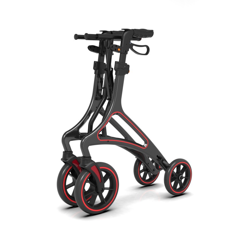 BC-WA03 New Design Lightweight Foldable Carbon Fiber Walker(OEM/ODM)