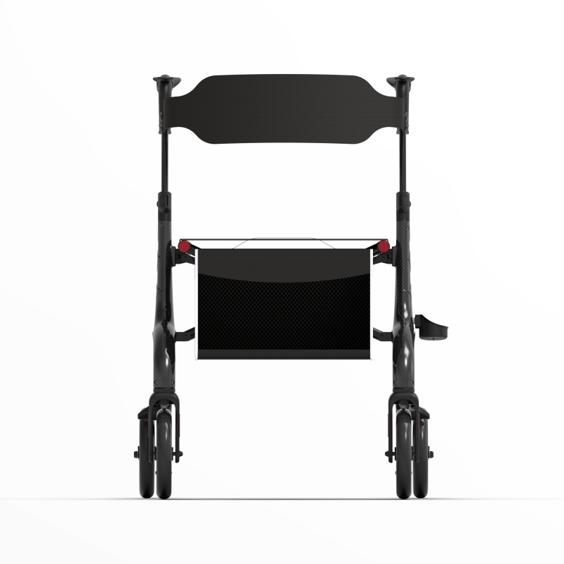 BC-WA04 Factory Adjustable Ultralight Foldable Carbon Fiber Walker (OEM/ODM)