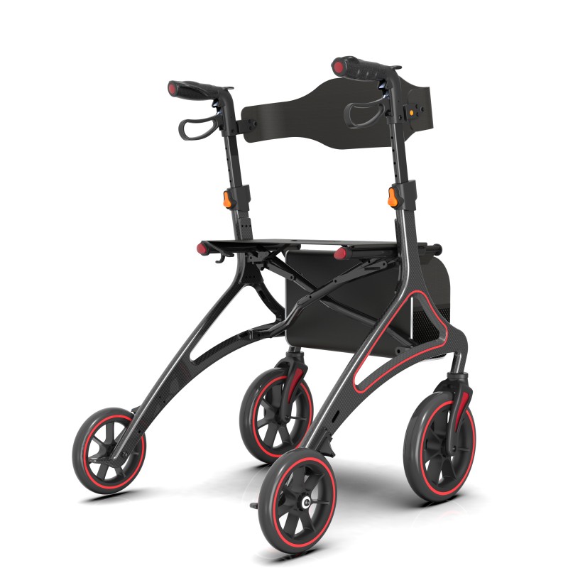 BC-WA03 New Design Lightweight Foldable Carbon Fiber Walker(OEM/ODM)