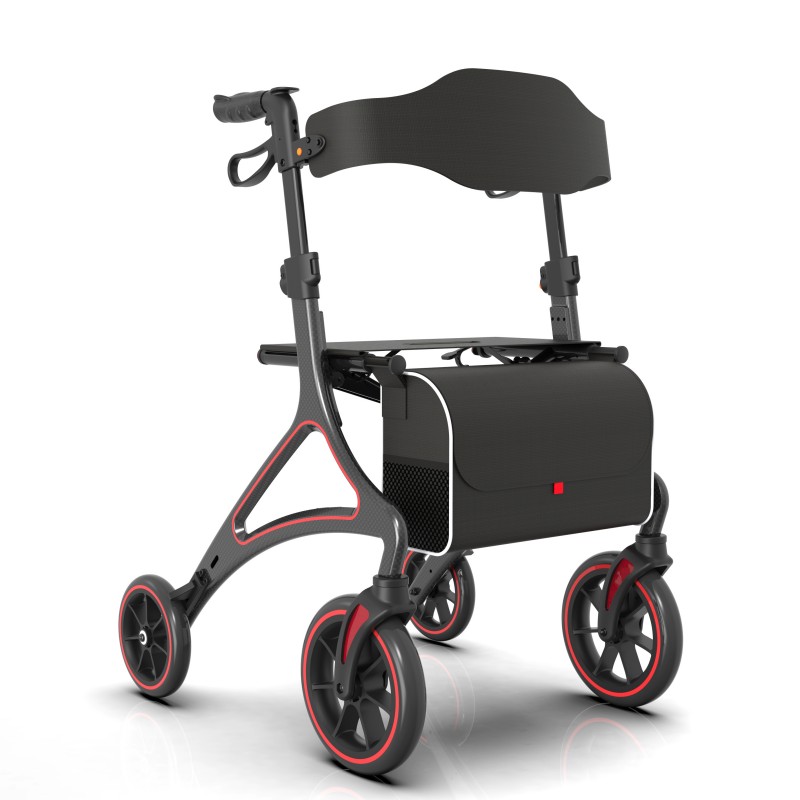 BC-WA03 New Design Lightweight Foldable Carbon Fiber Walker(OEM/ODM)