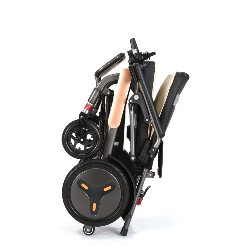 BC-EA5516-UP02 Aluminum Light weight Foldable Electric Wheelchair