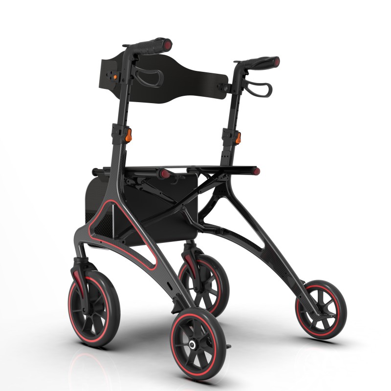 BC-WA03 New Design Lightweight Foldable Carbon Fiber Walker(OEM/ODM)