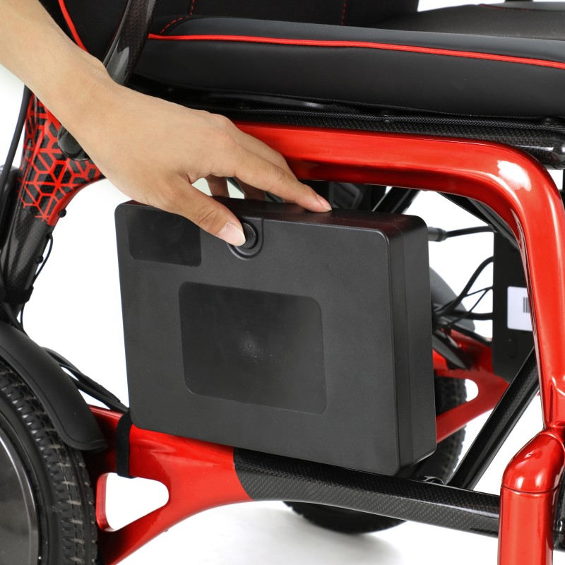 BC-EC8003-UP Ultra-Light Carbon Fiber Electric Wheelchair