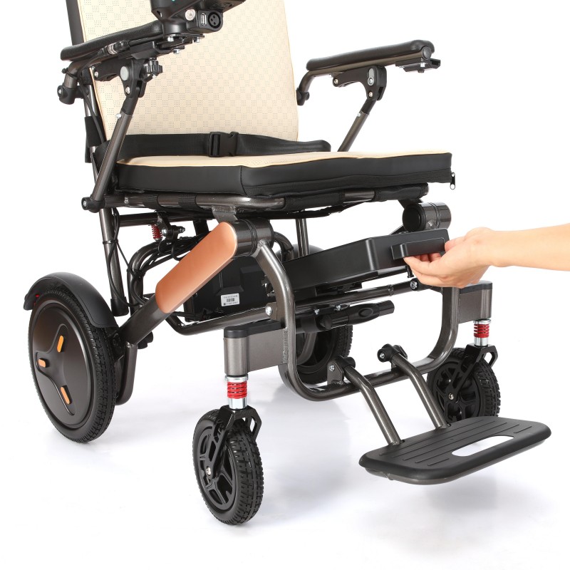 BC-EA5516-UP02 Aluminum Light weight Foldable Electric Wheelchair