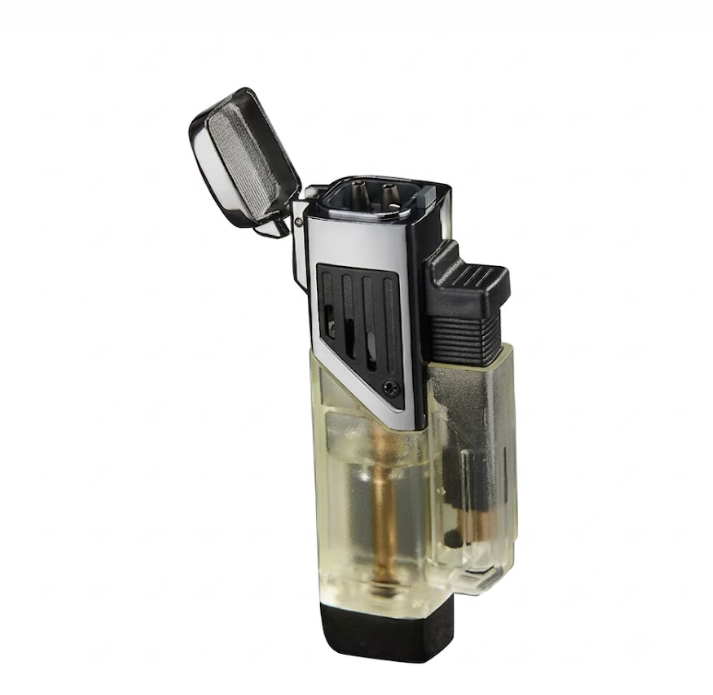 db 277 cigar lighter 2026 luxury hot selling products triple flame cigar torch lighter with lighter holder and cigar cutter-14