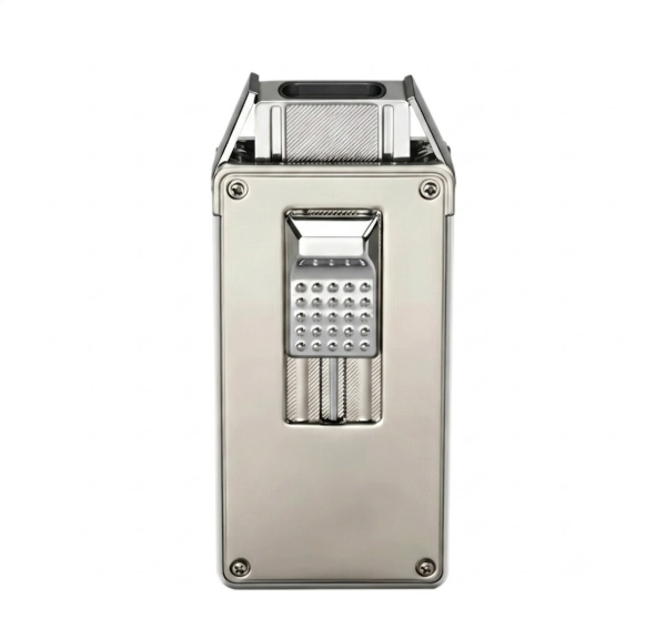 DB-265 2026 Hot Sell Cigar Lighter Gas Refillable Butane Torch Cigar Lighters Jet Flame Butane Windproof Lighter with Gift Box